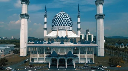 ブルーモスク_スルタン・サラフディン・アブドゥル・アジズ・シャー・モスク